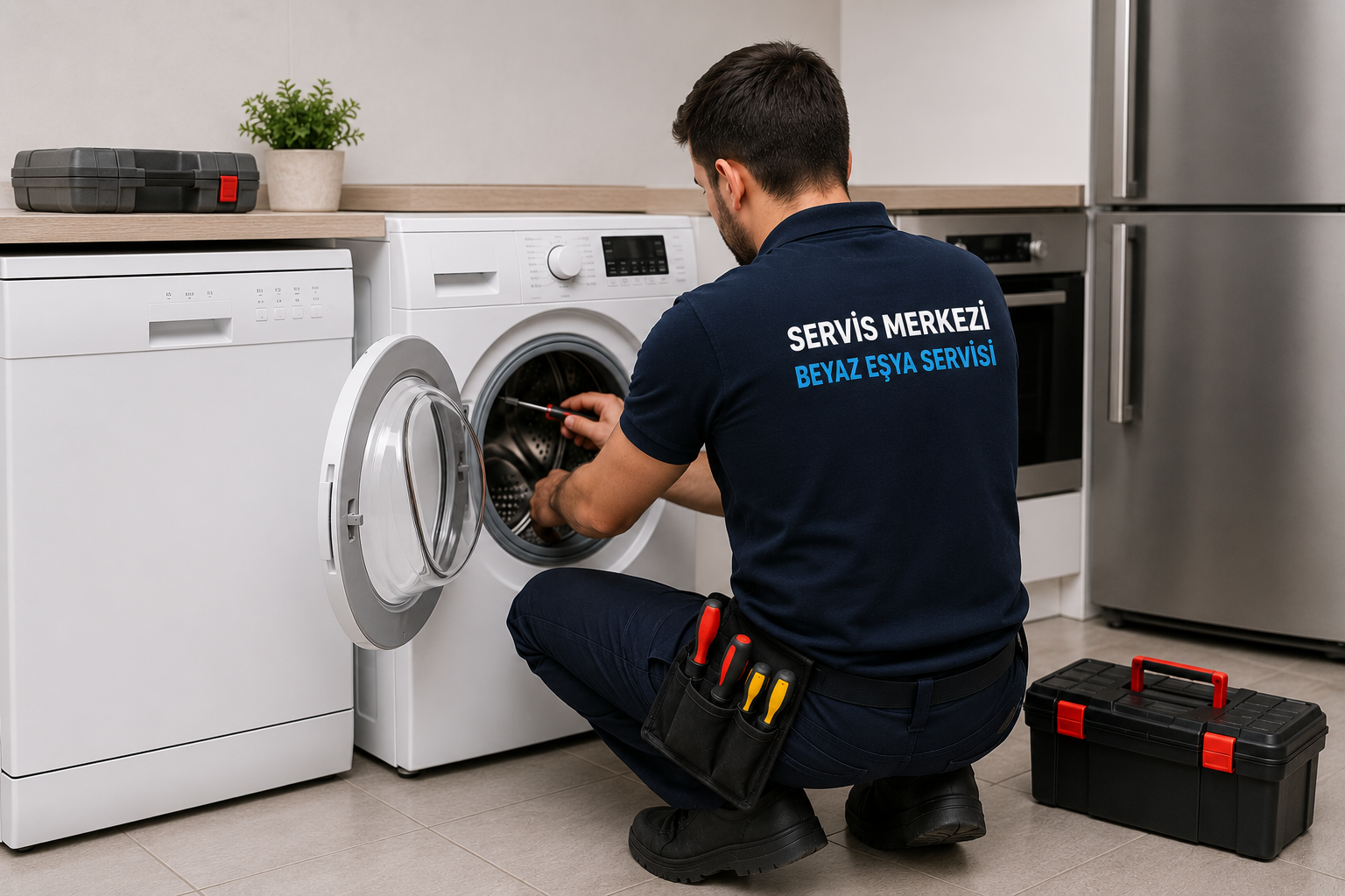 Çamaşır makinesi servisi görseli