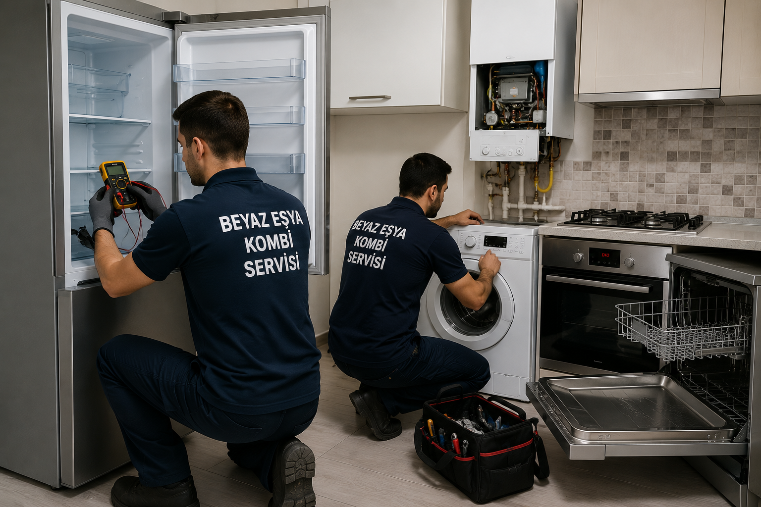 Beyaz eşya ve kombi servisi hizmeti görseli
